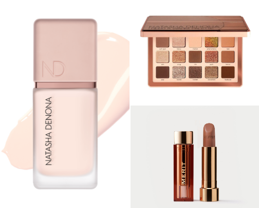 Essential makeup product for nudies lover cover photo collage