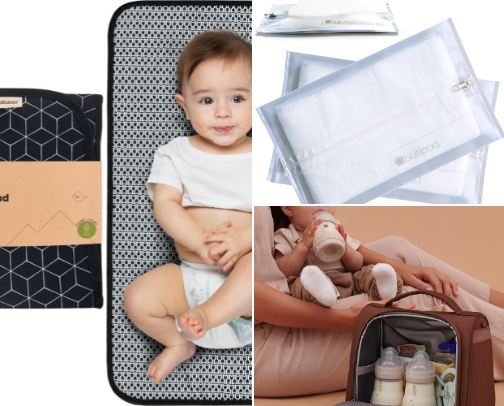 What’s in My Baby Travel’s Bag cover photo collage