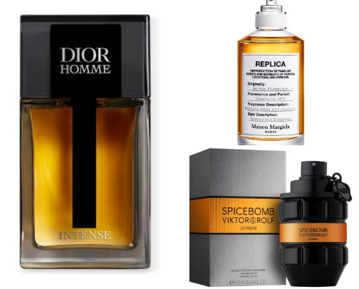 Perfumes I like cover photo collage