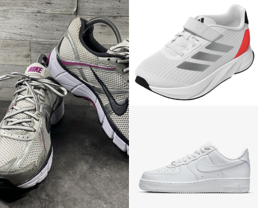 Popular, super comfortable, and durable shoes that are totally worth the money. cover photo collage