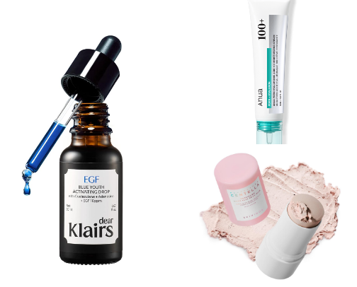 skincare routine 🧖🏻‍♀️ cover photo collage