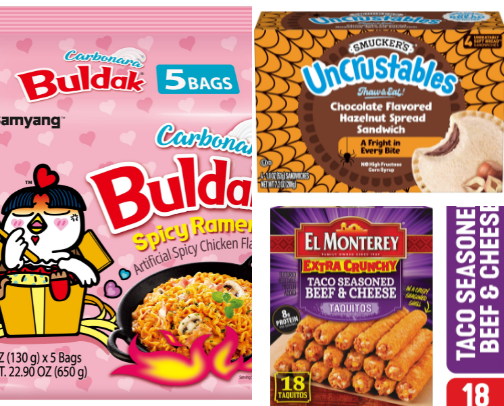 ALL UNDER $10
Tasty food/snacks you can get delivered from Walmart 💯 cover photo collage