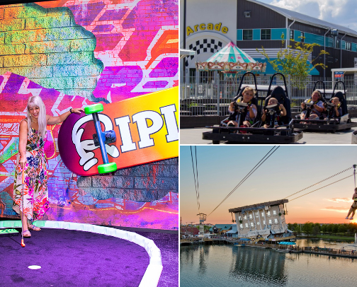 Best activities and food in Myrtle beach! cover photo collage
