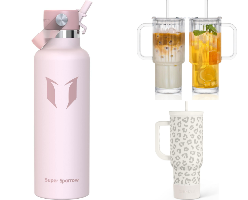 MUST-HAVE Cute Tumblers for Girlies (Amazon Finds) cover photo collage