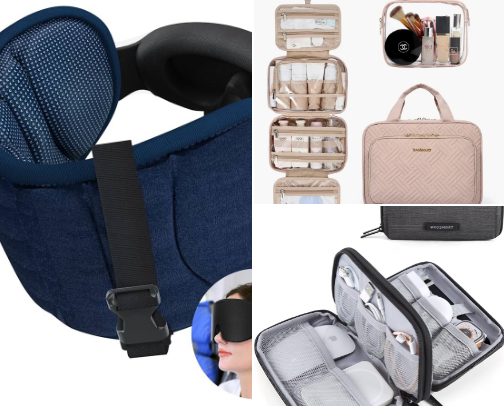 TRAVEL ESSENTIALS cover photo collage