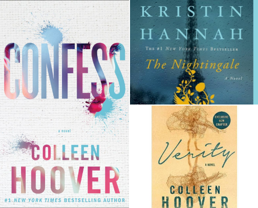 My favorite book recs cover photo collage