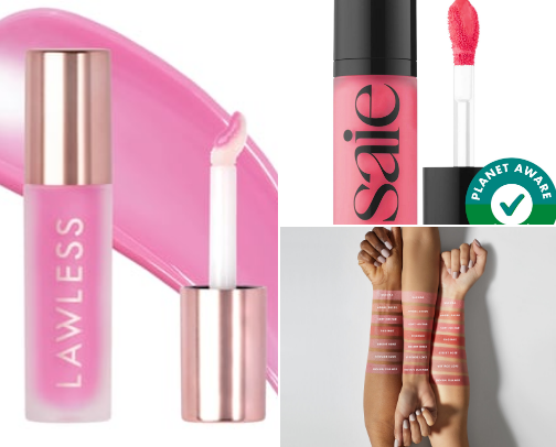 clean girl makeup cover photo collage