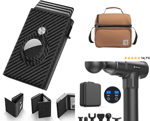Amazon gift for him cover photo collage
