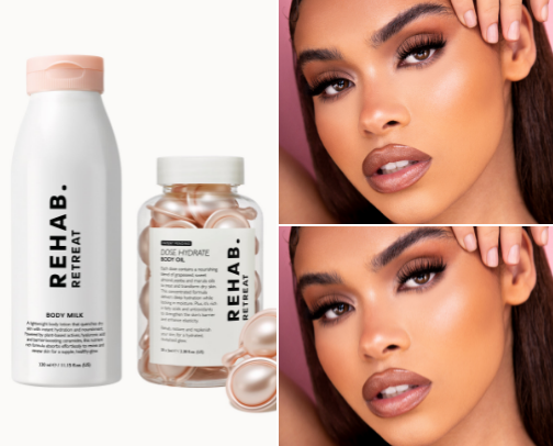 My favorite beauty Products cover photo collage