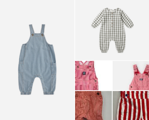 Shop my baby’s closet maximalism and minimalist style cover photo collage