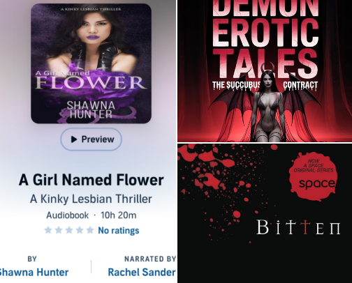 Audiobook recs cover photo collage