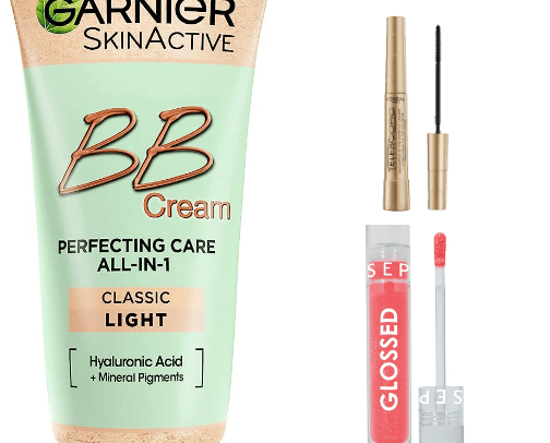 My makeup essentials💕 cover photo collage