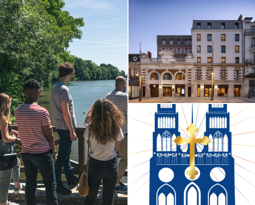 Hotel finds I’d keep in mind, Pretty Walks, Art, Views & Little City Moments Orleans, France cover photo collage
