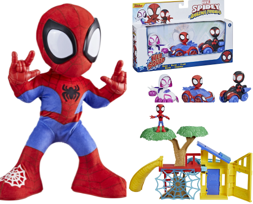 Spider man and friends cover photo collage