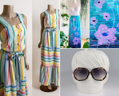70's Vintage Fashion Finds on Esty that I Love! cover photo collage