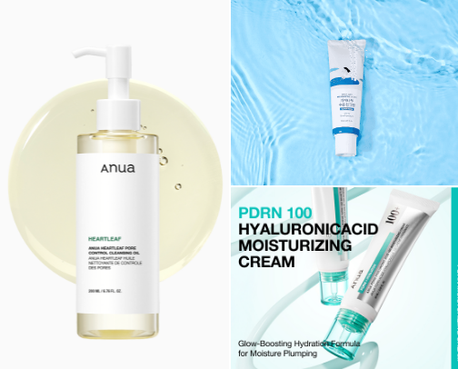 Skincare that saved my skin 🌟 cover photo collage