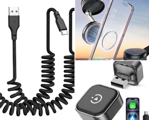 Tech and electronics cover photo collage
