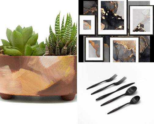 Home decor and gadget cover photo collage