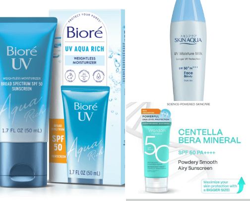 5 Rekomendasi Sunscreen untuk melindungi kulit kamu cover photo collage