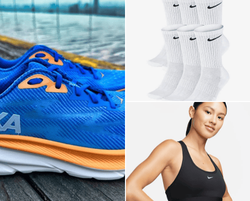 Gift ideas for the RUNNER in your life cover photo collage