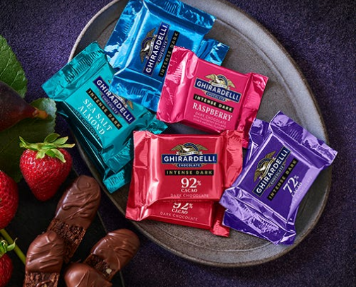 Chocolates cover photo collage