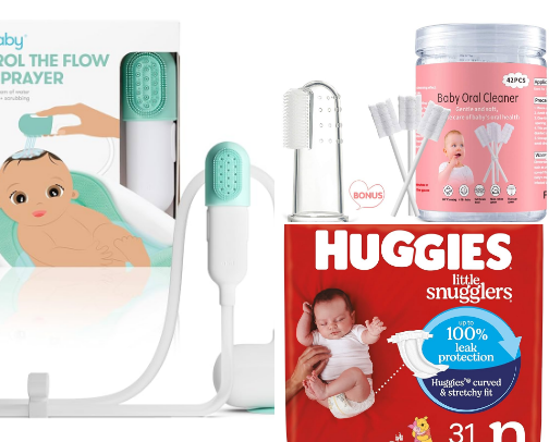 New born/baby must haves cover photo collage