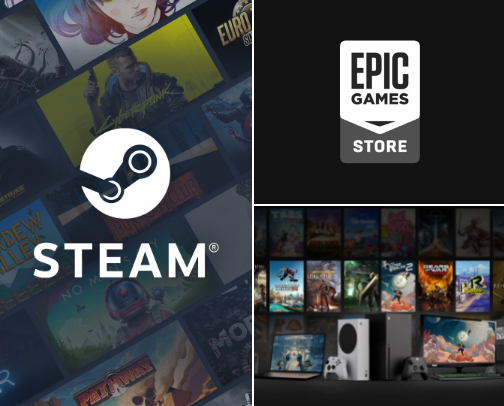 Where to find the BEST game deals? cover photo collage