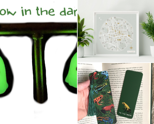 Favourite Etsy shops (UK) cover photo collage