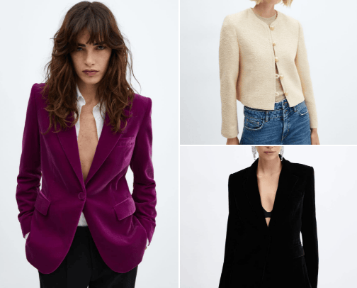 JACKETS AND BLAZERS cover photo collage