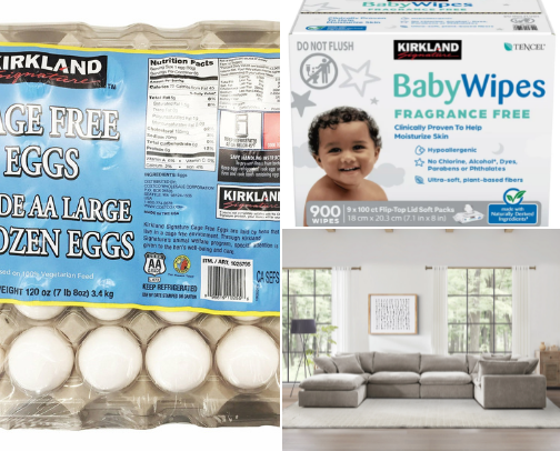 Costco Eggs cover photo collage