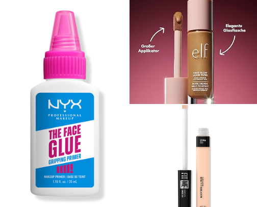 My makeup routine cover photo collage