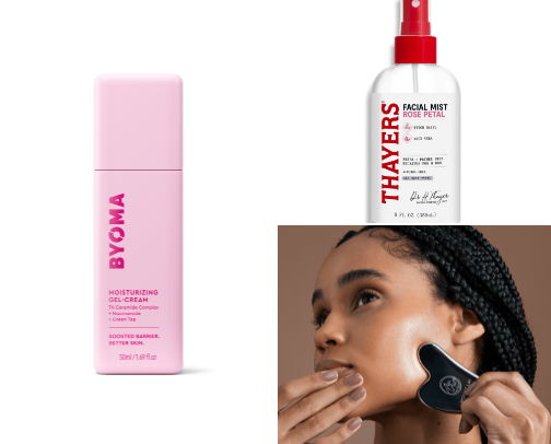Products for the face that I’m loving cover photo collage