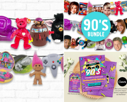 Things Every 90s Girl Wanted cover photo collage