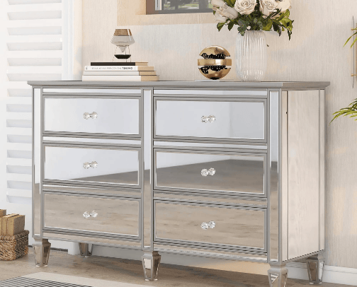 Mirror mirror drawer chest and All cover photo collage