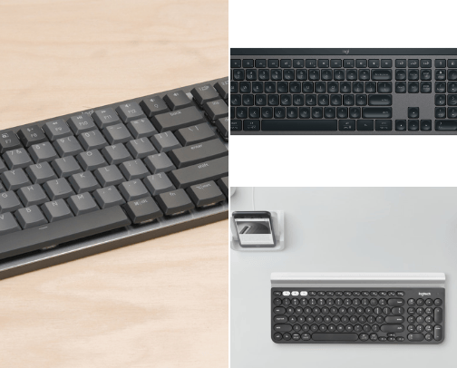 Keyboards cover photo collage