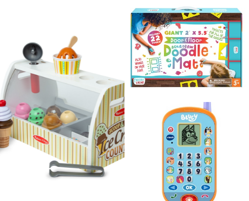 Toddler Toys $50 or Less! cover photo collage