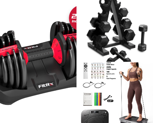 🏋️ Workout Equipment & Home Gym Must-HavesMy new list cover photo collage