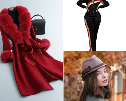 Gorgeous and classy winter outfits for the ladies! cover photo collage