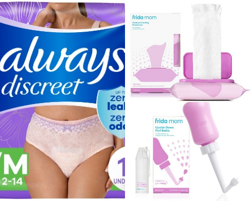 Fresh postpartum needs cover photo collage