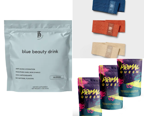 Health + Fitness cover photo collage