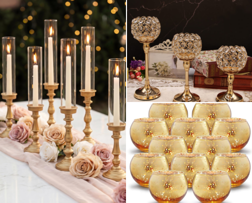 I Finally Found Candle Holders That Made My Dining Table Look Romantic cover photo collage
