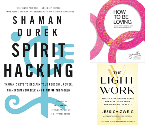 Mind Body Spirit Books cover photo collage