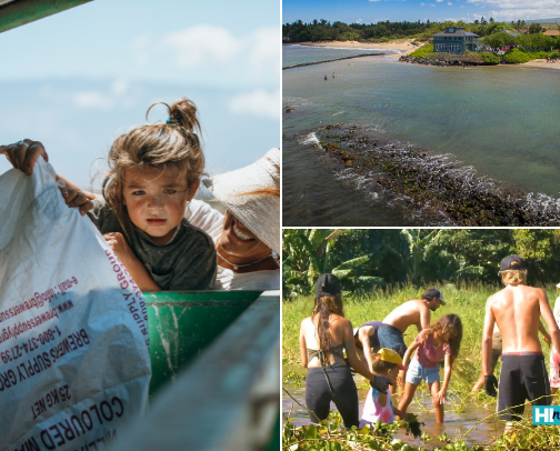 Maui Give Back cover photo collage