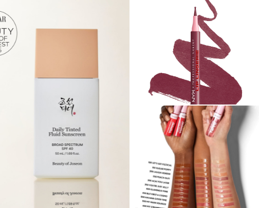 summer makeup cover photo collage