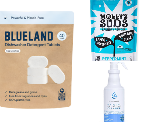 Non Toxic Cleaning Products 🧼 cover photo collage
