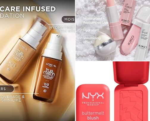 💄Make up you´ll find in my vantiy (affordable) ✨ cover photo collage