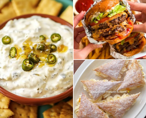 Intriguing Recipe Finds cover photo collage