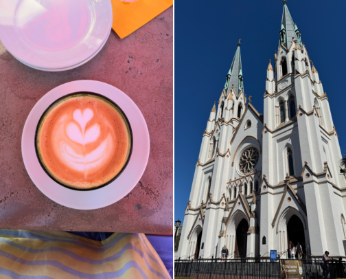 Savannah, Georgia sights and eats cover photo collage