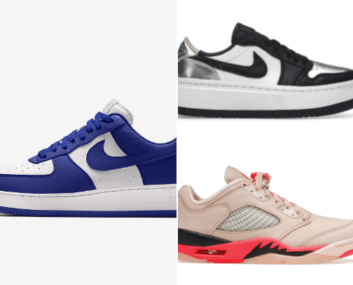 Nike items cover photo collage