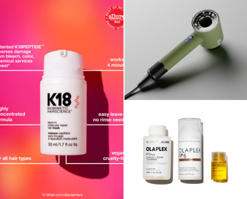 Favorite hair  products, Best Hair tools and more. cover photo collage